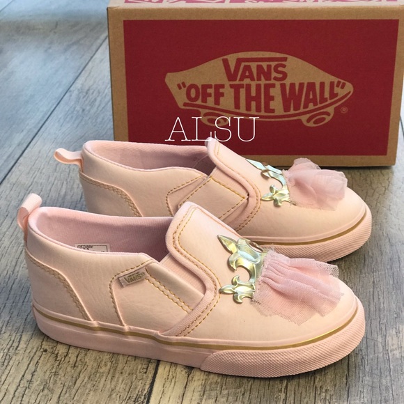 Vans Other - NWT Vans Asher V Crown Princess 👑 Girl’s AUTHENT